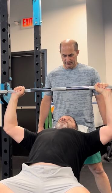 BFT Tysons coached bench press